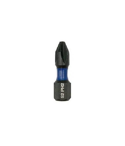 [BPHI2255] PUNTA ATORN. IMPACTO PH #2 (L25mm) [Magnética] [5 unid] BREMEN® (7861)