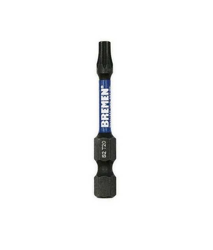 [7868] TORX:PUNTAS IMPACTO T-20 (L50mm) [Magnética] [5 unid] BREMEN® (7868)