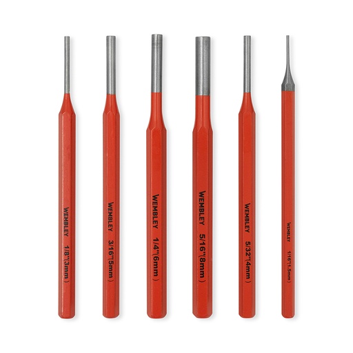 [7813] JUEGO DE PUNZONES SACA ESPIGA (6Pzs) WEMBLEY® (7813)