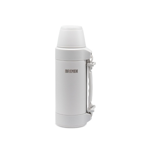 [BRET12GR] TERMO 1,2 LITROS GRIS  ACERO INOX. BREMEN® (8220)