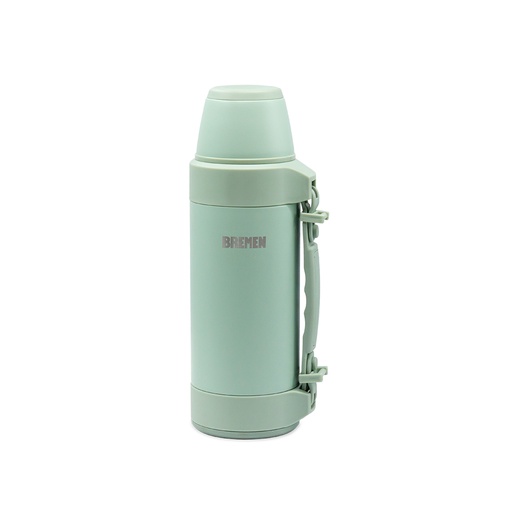 [BRET12VE] TERMO 1,2 LITROS VERDE ACERO INOX. BREMEN® (8221)
