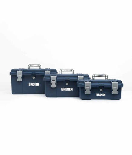 [12177] CAJA DE HERRAMIENTAS PLAST. [3 und.] (16",18",20") BREMEN® (8333)