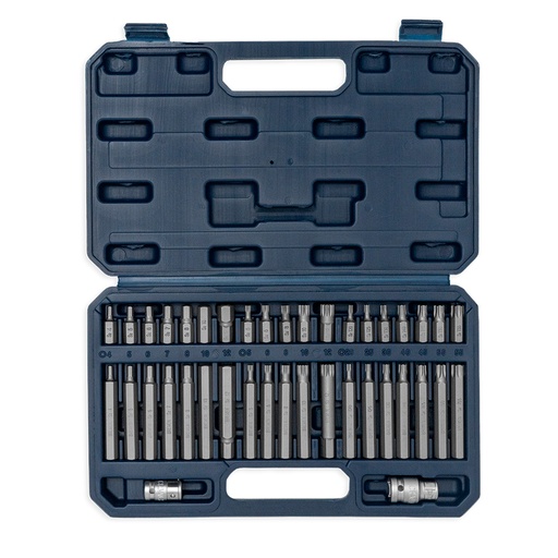 [BREPT40J] JGO.PUNTAS Torx/Allen/Multi-Estria  x 40 Pzs BREMEN® (Acero S2) BREMEN® (8302)