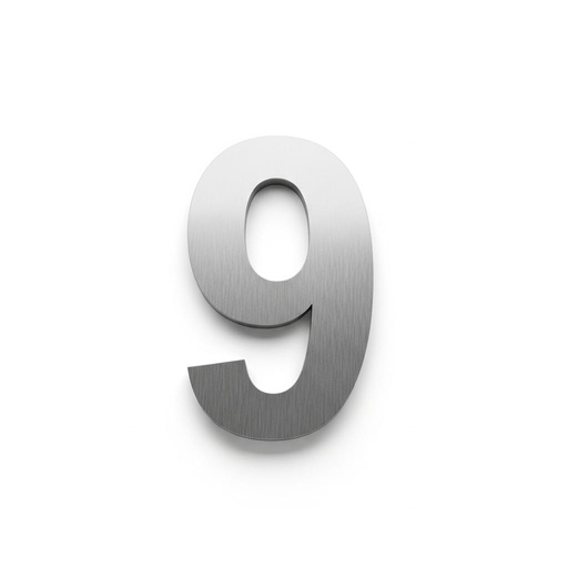 [SCNAI9] NUMERO 9 ACERO INOXIDABLE 2mm