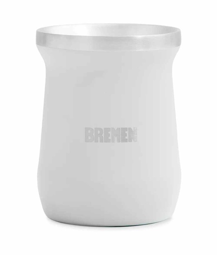[BREMGR] MATE ACERO INOXIDABLE 300 ML GRIS BREMEN (8398)