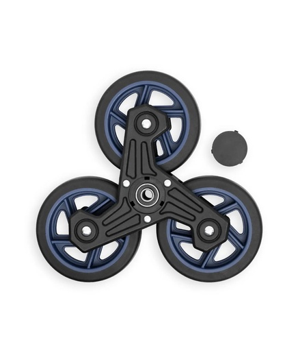 [BRECRT15] CARRO PLEGABLE CARGA HORIZONTAL/VERTICAL 150KG BREMEN® = repuesto rueda trasera (Cod 8640) (8642)