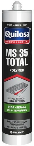 [QUI51569] ADHESIVO Y SELLADOR MS-35 TOTAL VERDE 300 ml. QUILOSA (10051569)
