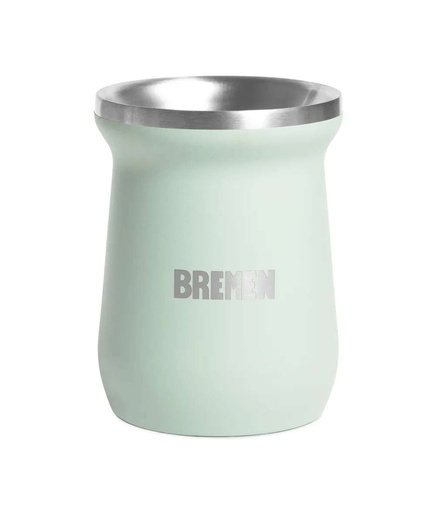 [BREM18VE] MATE ACERO INOXIDABLE 180ml Color VERDE BREMEN® (8627)