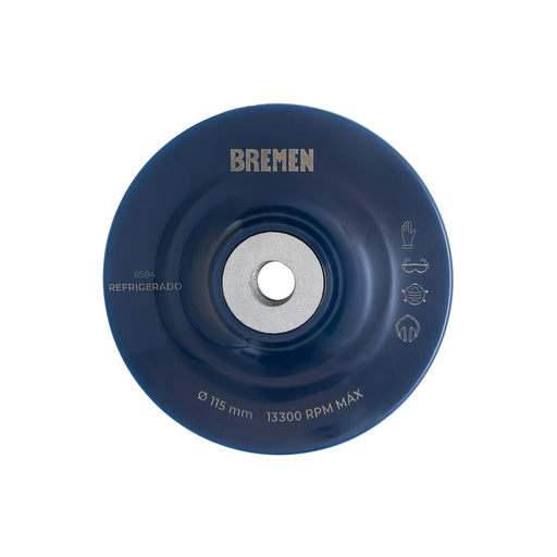 [8584] DISCO DE FIBRA BREMEN 4-1/2" SOPORTE REFRIGERADO (8584)