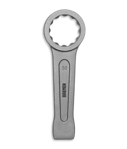 [8532] LLAVE  DE GOLPE ESTRIADA RECTA  50mm BREMEN® (8532)