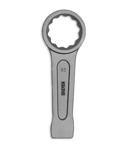 [8535] LLAVE  DE GOLPE ESTRIADA RECTA  65mm BREMEN® (8535)