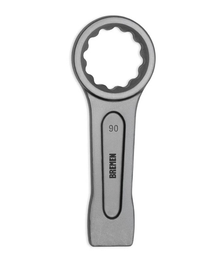 [8540] LLAVE  DE GOLPE ESTRIADA RECTA  90mm BREMEN® (8540)