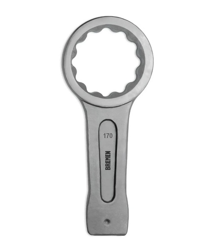 [8556] LLAVE  DE GOLPE ESTRIADA RECTA 170mm BREMEN® (8556)