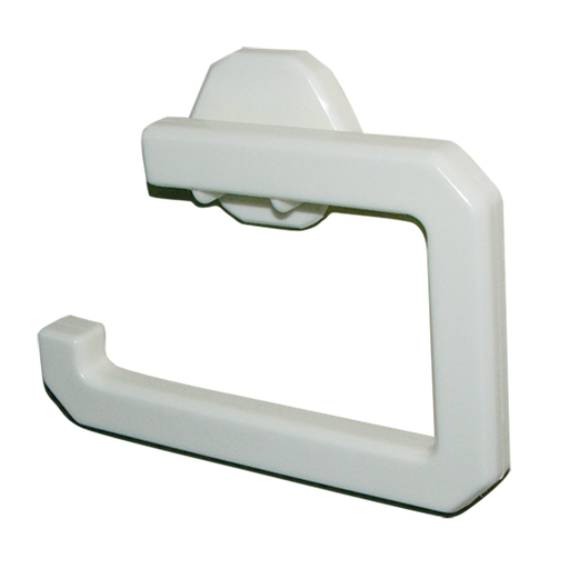 [MGPR] ACC. BAÑO PORTA ROLLO PLASTICO BLANCO