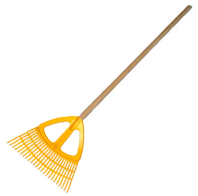 [ELABH56C] BARRE HOJAS PLASTICO 560 mm C/CABO EL ABUELO