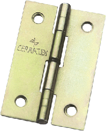 [CERB63] BISAGRA ZINCADA 34 x 63 mm. (Simil 5005) x 24 und. Cerratex® (633)