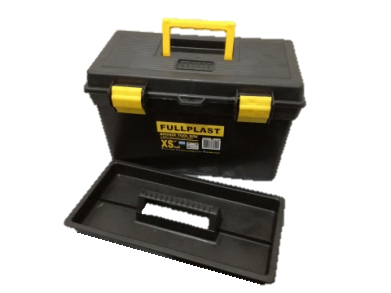 [BOK009] CAJA HERRA. PLAST. 13" C/BAND. CAJON ALTO