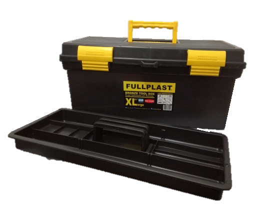 [BOK001] CAJA HERRA. PLAST. 21" C/BANDEJA