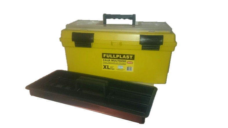 [BOK008] CAJA HERRA. PLAST. 21" C/GAVETERO Y BANDEJA