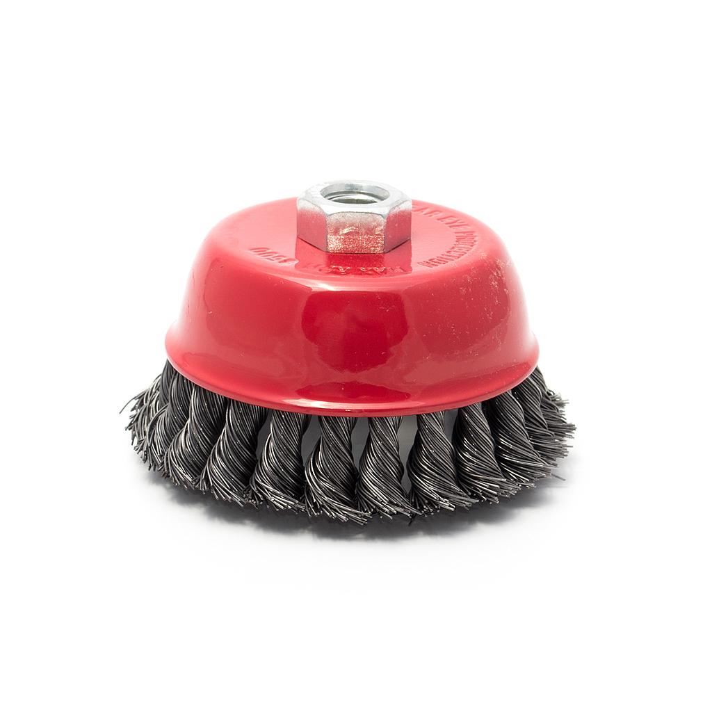 [WEMCC4T] CEPILLO COPA AMOLADORA ANG.4" TRENZADO WEMBLEY® (7065)