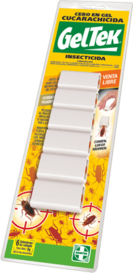[GELCE] CUCARACHICIDA ESTACIONES DE CEBADO BLISTER x6