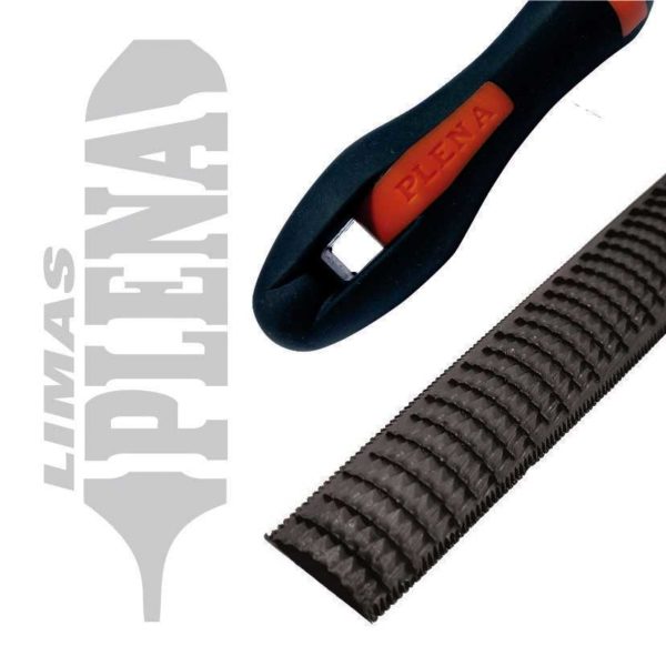 [PLEE25] ESCOFINA PARA MADERA MEDIA CAÑA PLENA 25 cm