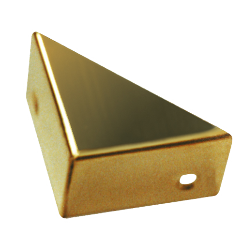 [RLEVCB] ESQUINERO P/VIDRIO CERRADO BRONCEADO (x 100)