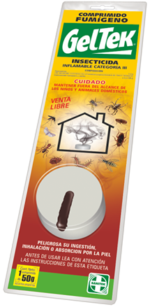 [GELIF] INSECTICIDA PASTILLA FUMIGENO 50 gr.