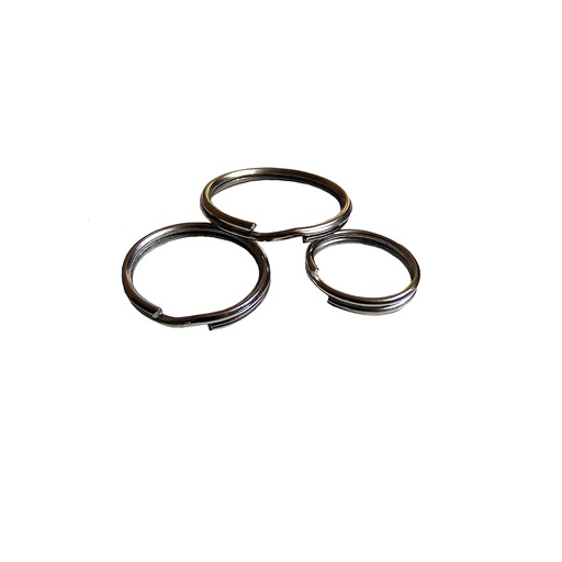 [ELALN13] LLAVEROS NIQUELADOS 13 mm (x100)