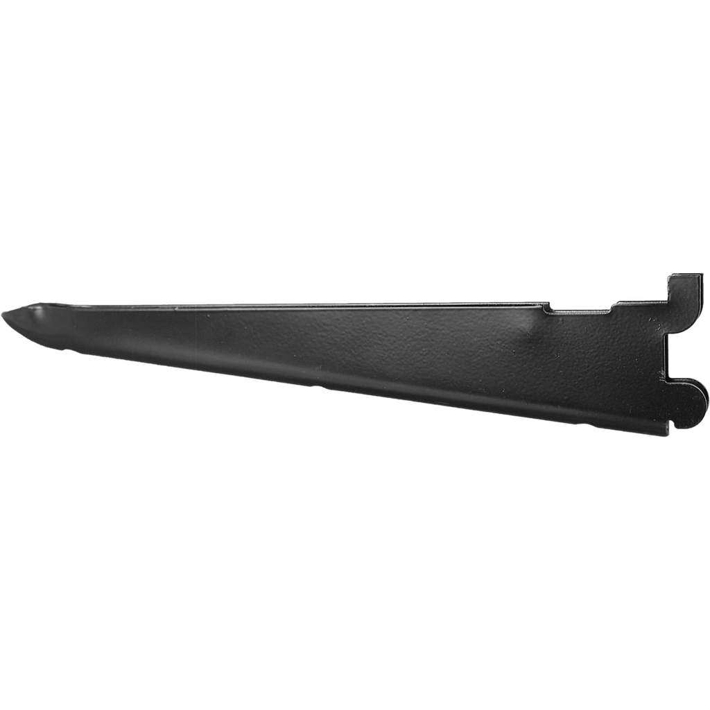 [SCM17N] MENSULA DOBLE PARA ESTANTE 17cm NEGRA "SC"