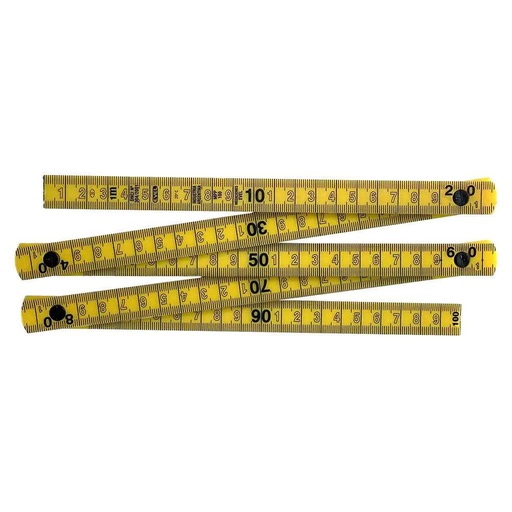 [EVEMPS] METRO PLASTICO PLEGABLE ART.100/1 m EVEL