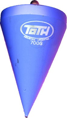 [TOTP2] PLOMADAS PARA ALBAÑIL  200 grs.