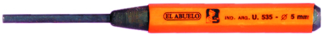 [ELAPR2] PUNZON RECTO EL ABUELO 2 mm ART. 532 (x 5)