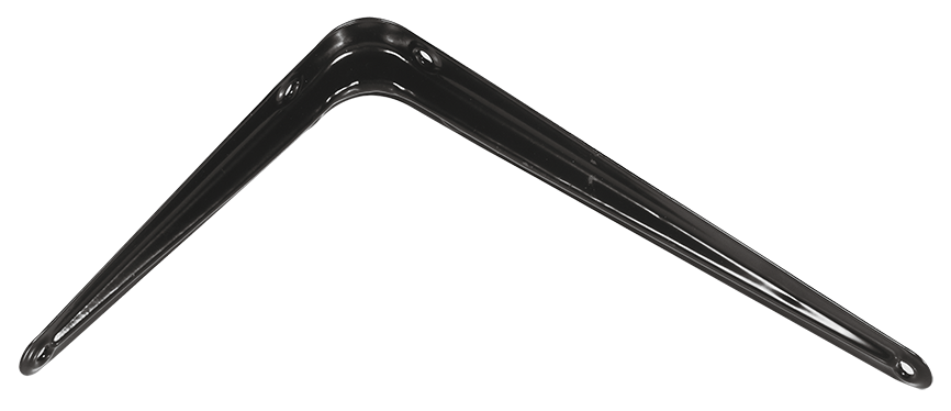 [SCSE100N] SOPORTE ESTANTE "SC"  75 x 100 mm. NEGRO