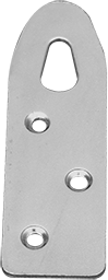 [SCSR75] SOPORTE REPISA 75 mm. (x100)"SC"