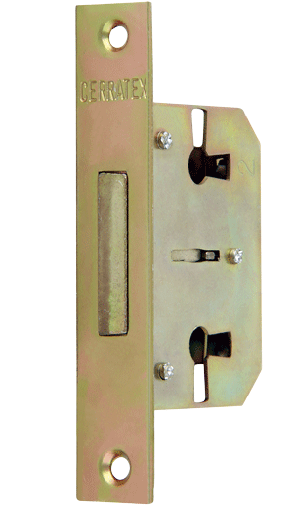 [CER611] CERRADURA 6 COMB. 25 mm REVERSIBLE ZINCADA  x 12 und. Cerratex® (611)